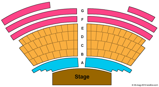 Chinook Winds Casino Seating Chart